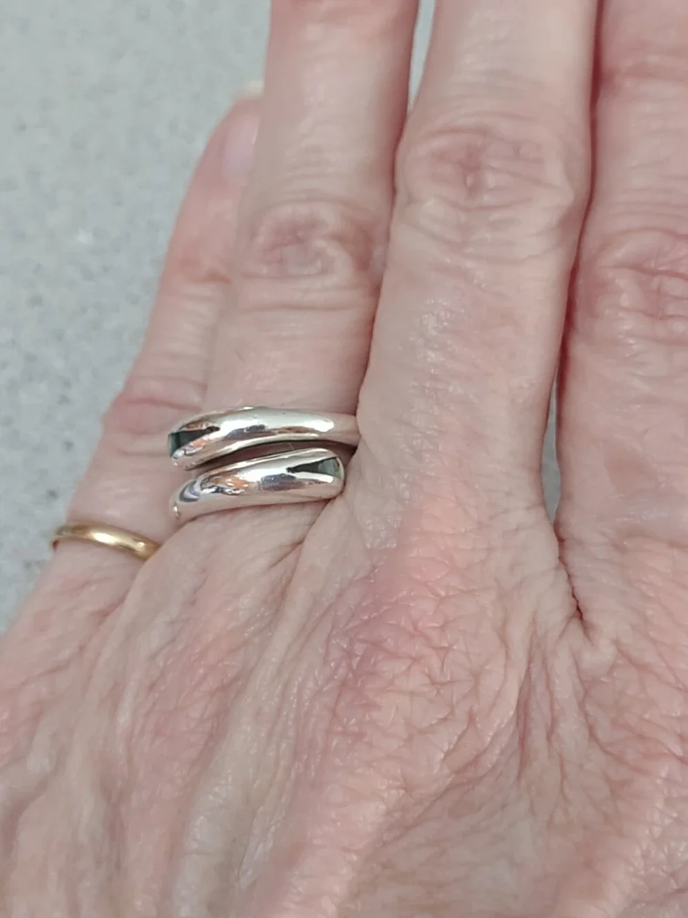 Sterling w/ Abalone Bypass(6)